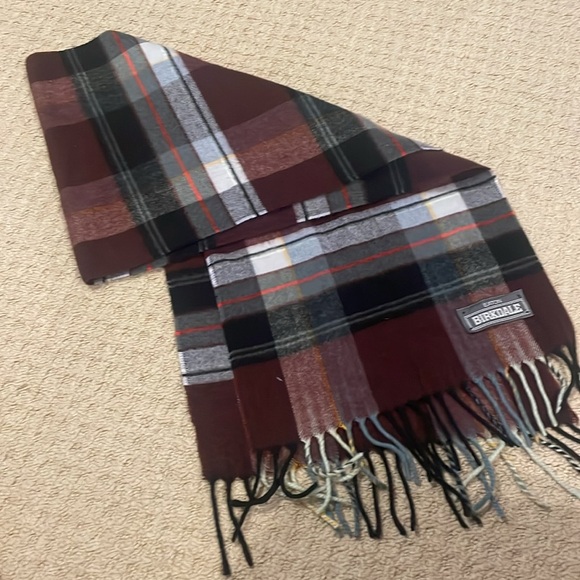 Eaton birkdale unisex checked scarf - Picture 3 of 3